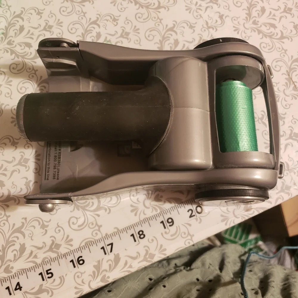 Pet Waste Disposal Grab'N Bag Powered Scooper With Light Handheld Shark Vacuum